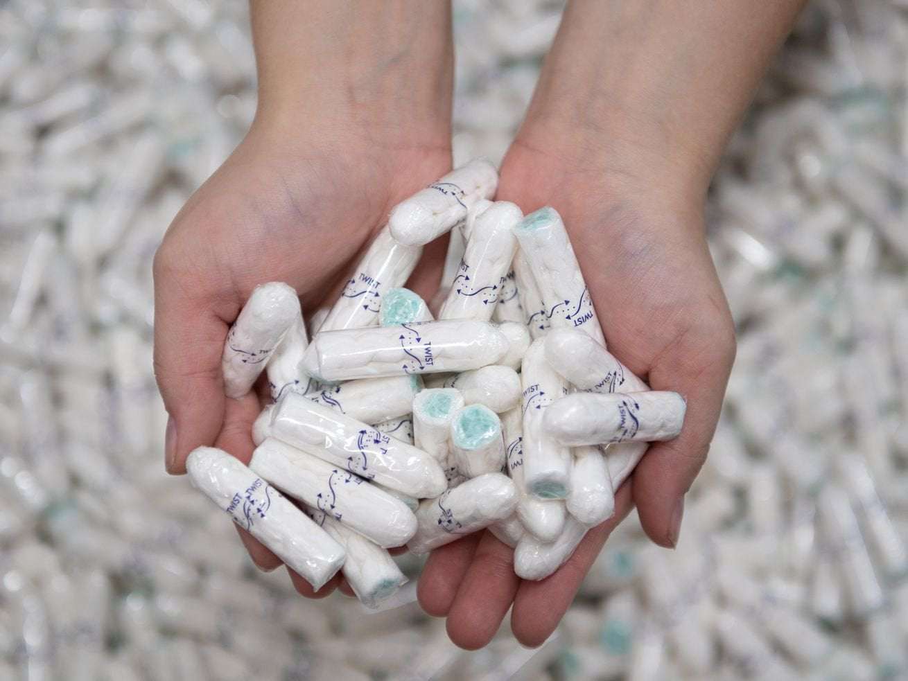 image for A male lawmaker worries women will abuse a tax break to hoard tampons