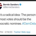 image for Bernie is so democratic, that’s radical