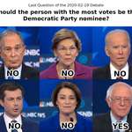 image for Should the person with the most votes be the Democratic Party nominee?