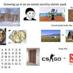image for Growing up in an ex-soviet country starter pack