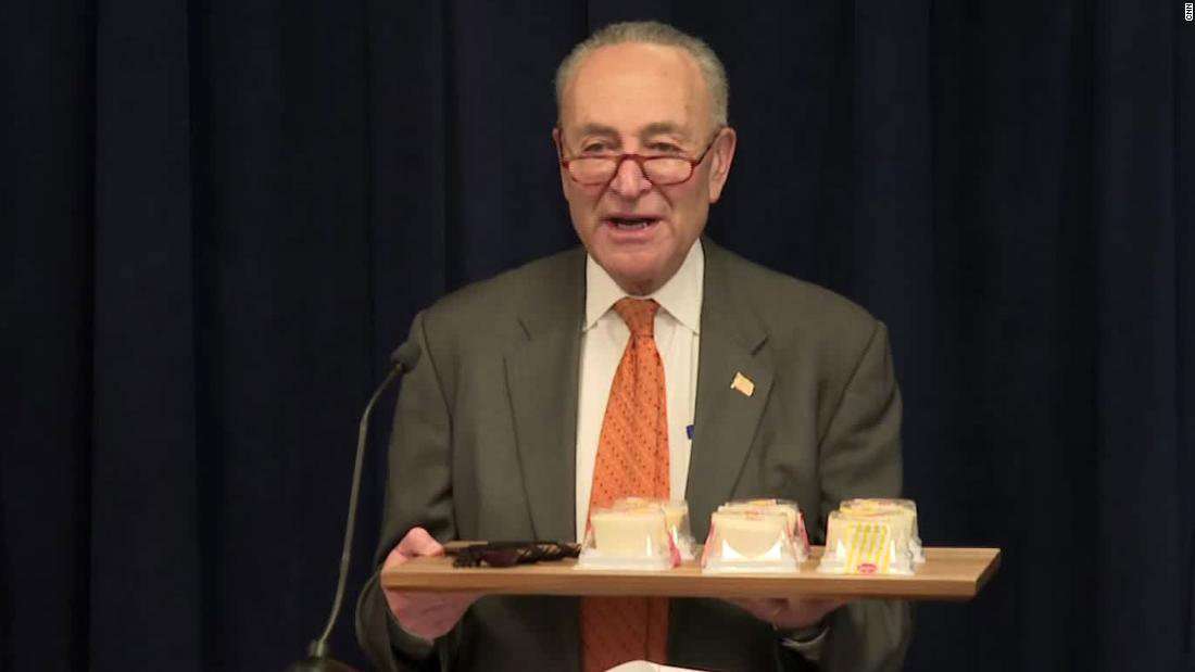 image for 'Guilty as charged': Schumer admits to spending over $8,600 on cheesecake