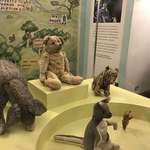 image for Christopher Robin's actual toys. New York Public Library.