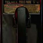 image for Fight Club (1999) When Edward Norton's Character receives a call from Tyler Durden. There's a sign on the phone booth indicating that it's not possible to receive incoming calls.