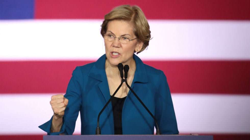 image for Warren introduces bill to redirect wall money to coronavirus