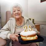 image for Elderly woman born on Feb. 29, 1920 celebrates her 25th birthday