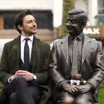 image for The Statue of Mr.Bean (Rowan Atkinson) unveiled today in Leicester Square ,London