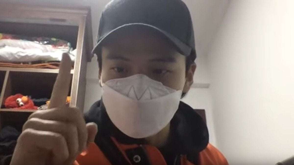 image for A Chinese Citizen Journalist Covering Coronavirus Just Live-Streamed His Own Arrest