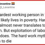 image for The hardest working person in the world likely lives in poverty.