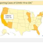image for CDC website no longer reports the number of confirmed cases in each state.