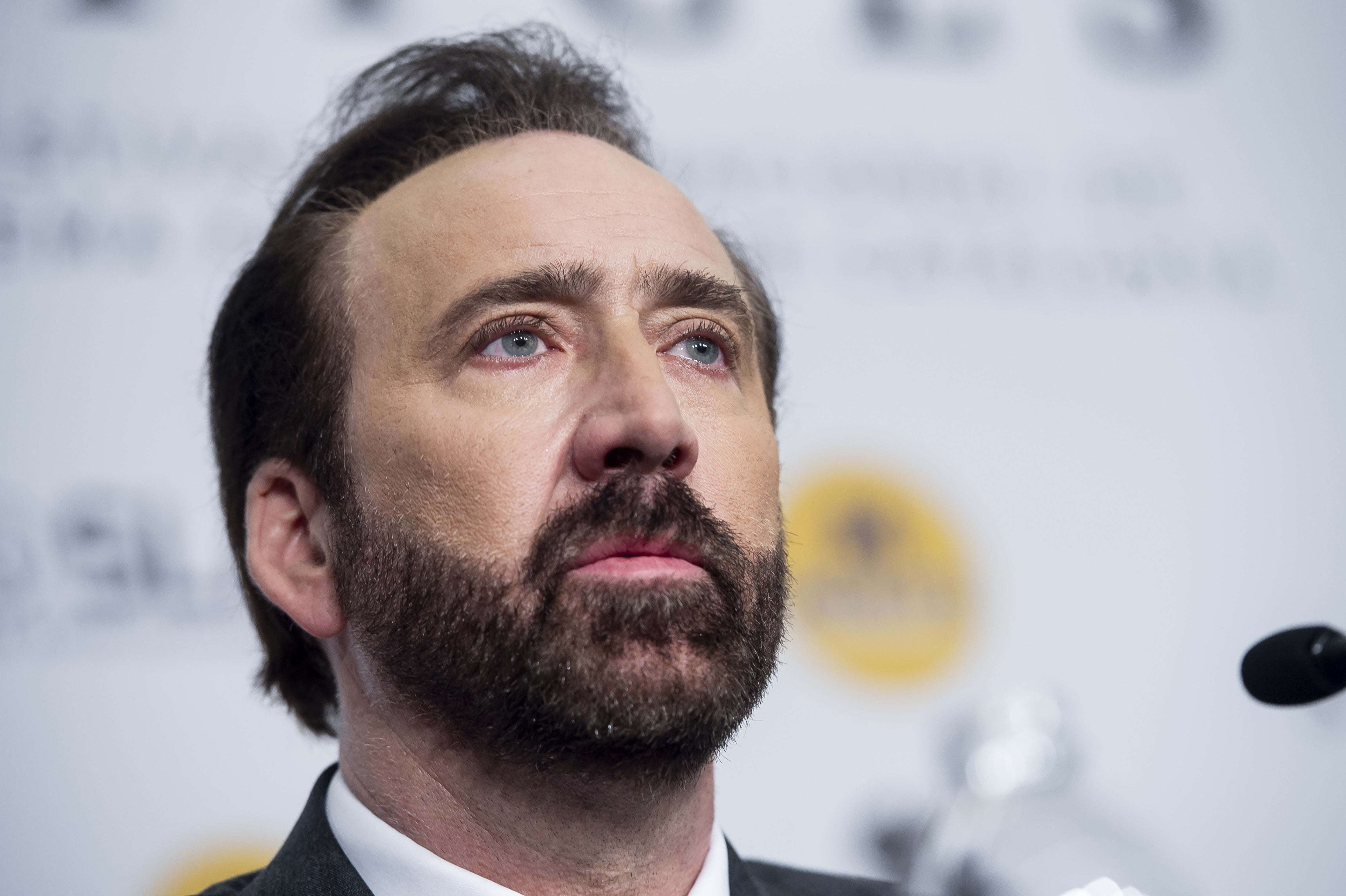 image for Nicolas Cage blew $150 million on a dinosaur skull, pygmy heads and 2 European castles