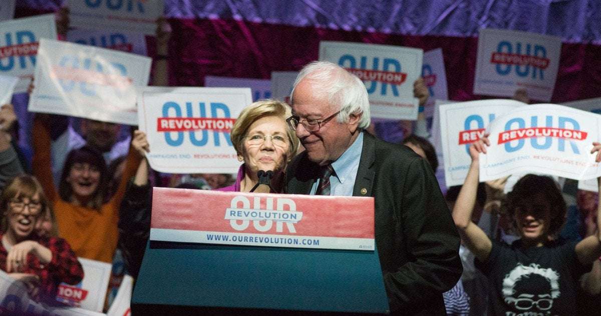 image for Alexandria Ocasio-Cortez Says that Bernie Supporters and Warren Supporters Must Unite