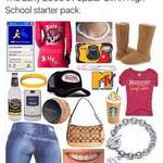 image for The early 2000s Popular Girl in High School Starter Pack