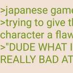 image for anon criticizes the writing in japanese games