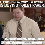 image for Every cart at Costco was loaded with TP.