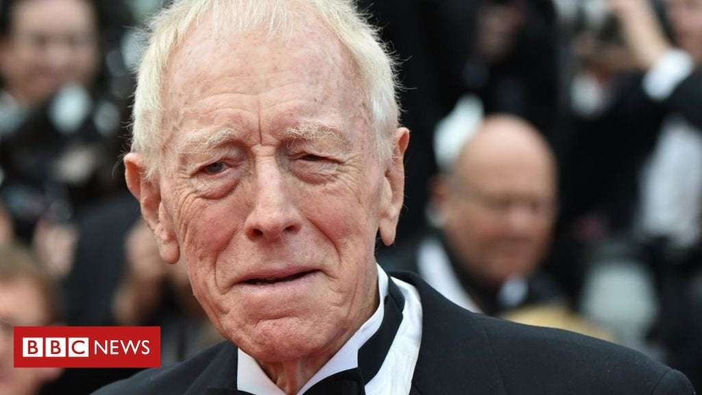 image for Max Von Sydow: The Exorcist and The Seventh Seal actor dies aged 90