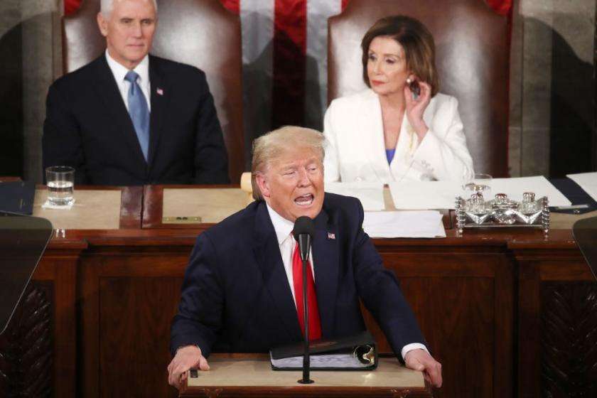 image for Trump reportedly won't meet with Pelosi on a coronavirus bill, or for any reason, because he's mad at her