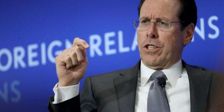 image for AT&T CEO pay rose to $32 million in 2019 while he cut 20,000 jobs