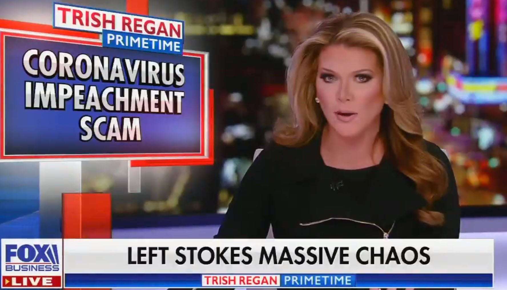 image for Fox anchor who dismissed coronavirus fears as plot to impeach Trump is removed from her prime-time slot