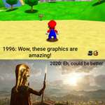 image for Those Mario graphics were great though