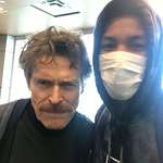 image for Ran into willem dafoe in the midst of this corona madness at the airport in Gulfport,MS