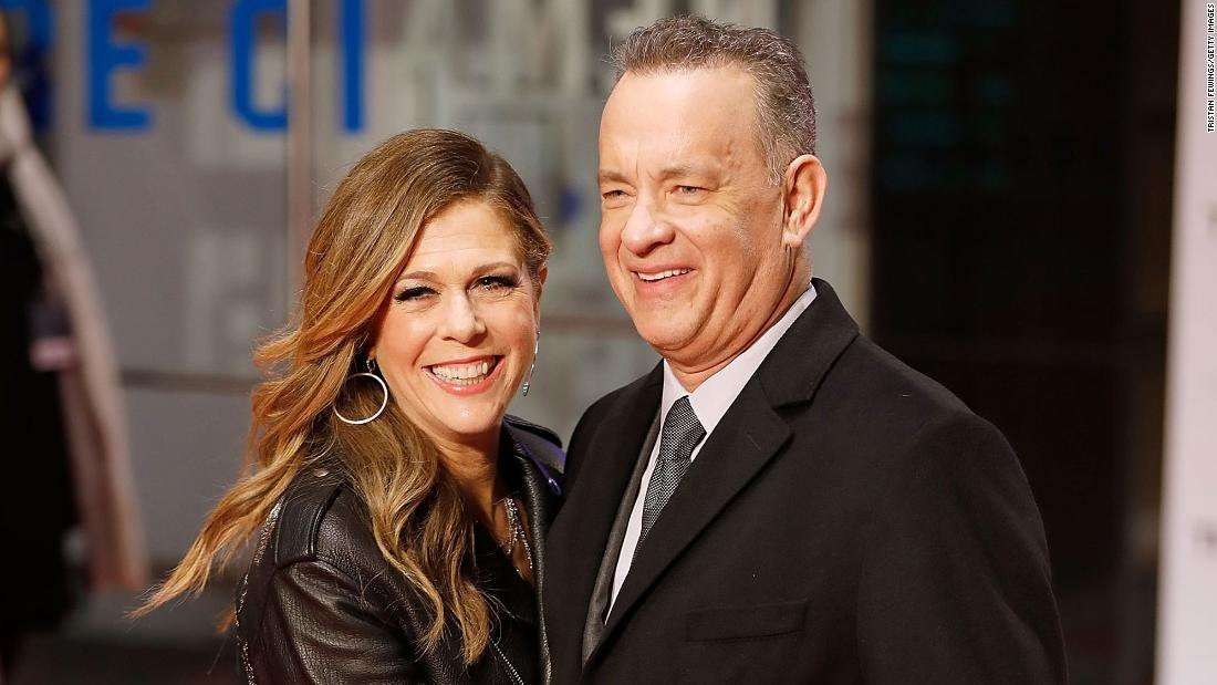 image for Tom Hanks and Rita Wilson released from the hospital following coronavirus diagnosis