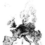 image for [OC] Population density of Europe!