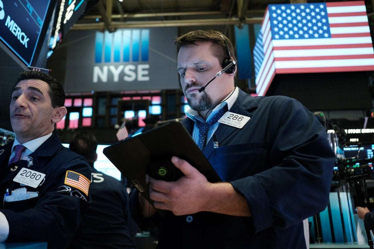 image for The Dow just lost all of its gains since President Trump took office
