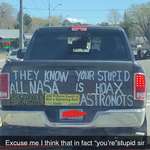 image for Prescott AZ,s resident idiot has a new message for all y’all!
