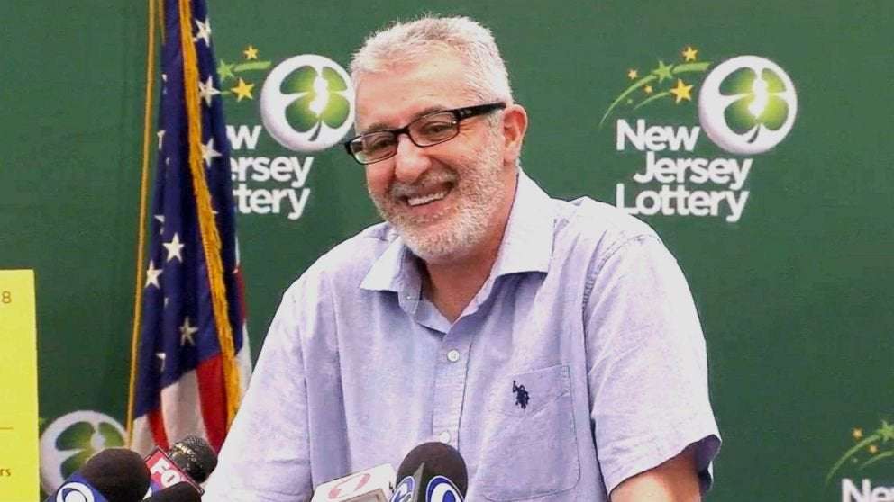 image for 'I think I was lucky': New Jersey man wins $315.3 million Powerball jackpot during trip to return orange juice that wasn't on sale