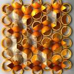 image for Geometrically cut oranges