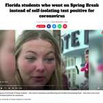image for Florida students who went on Spring Break instead of self-isolating test positive for coronavirus