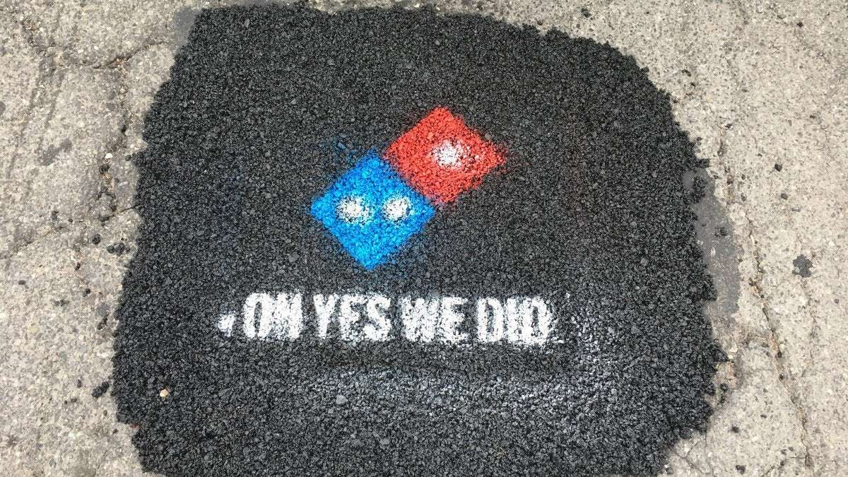 image for The Inside Story of How Domino’s Got Its Advertising on Potholes