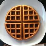 image for This waffle I made today...fresh off the iron.