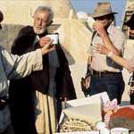 image for Mark Hamill & George Lucas celebrate Alec Guinness' birthday on the Tunisian set of A New Hope in 1976