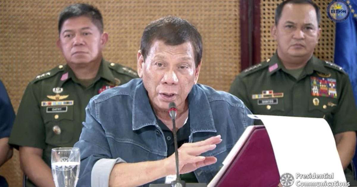 image for "Shoot them dead": Philippine President Rodrigo Duterte orders police and military to kill citizens who defy coronavirus lockdown