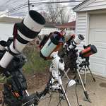 image for These are all of the telescopes I've use to create and post pictures on Reddit with.