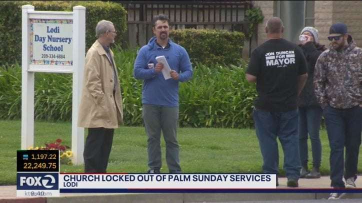 image for Landlord changes locks on California church after pastor said he'd continue to hold services