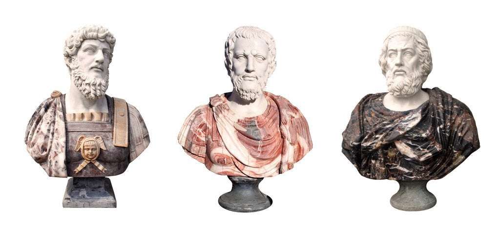 image for Were Greek & Roman Statues Painted ? The True Colors of the Classical World