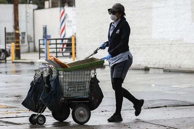 image for People Are Buying Stamps And Praising Mail Carriers After The US Postal Service Said It Needs A Coronavirus Bailout