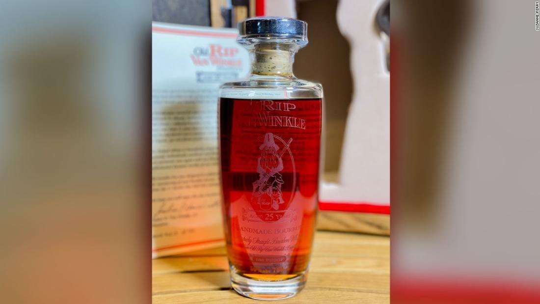 image for Struggling to stay afloat, restaurant owners listed a rare bourbon for $20,000. A veteran bought it for $40,000
