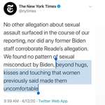 image for To clear Joe Biden of sexual misconduct allegations