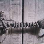 image for The seal of Tutankhamun's tomb before it was opened in 1923, it was unbroken for over 3000 years.