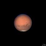 image for By waiting until our orbits aligned perfectly, I was able to get this crystal clear shot of Mars from my backyard. [OC]