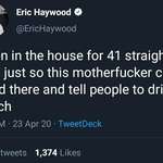 image for Eric has had enough of this shit