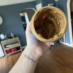 image for My wife putting this peanut butter in the trash because it’s empty...