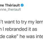 image for when life gives you lemon loaf, call it lemonade cake