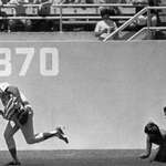 image for On this Day 44 years ago: April 25, 1976. Cubs outfielder Rick Monday saves the American flag from being set aflame in the outfield of Dodger Stadium. An iconic moment in baseball history.