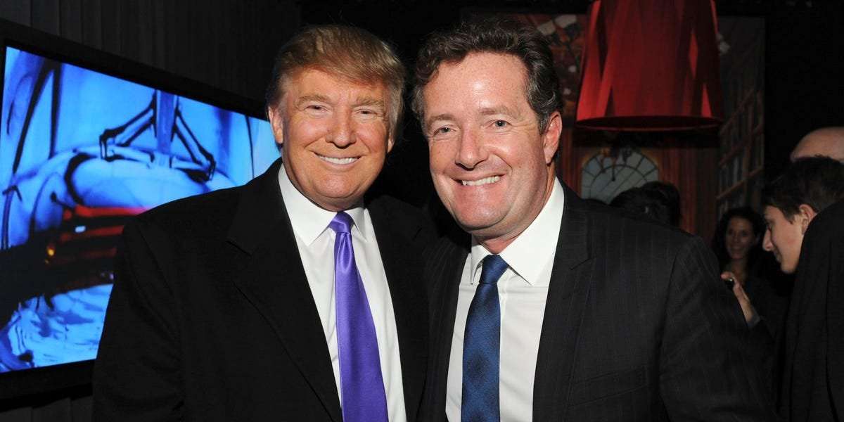 image for Trump unfollowed Piers Morgan on Twitter after the TV host called out his 'batsh-- crazy' coronavirus cure theories