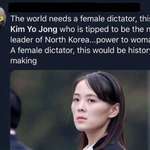 image for Male or female, the world doesn’t need a dictator.
