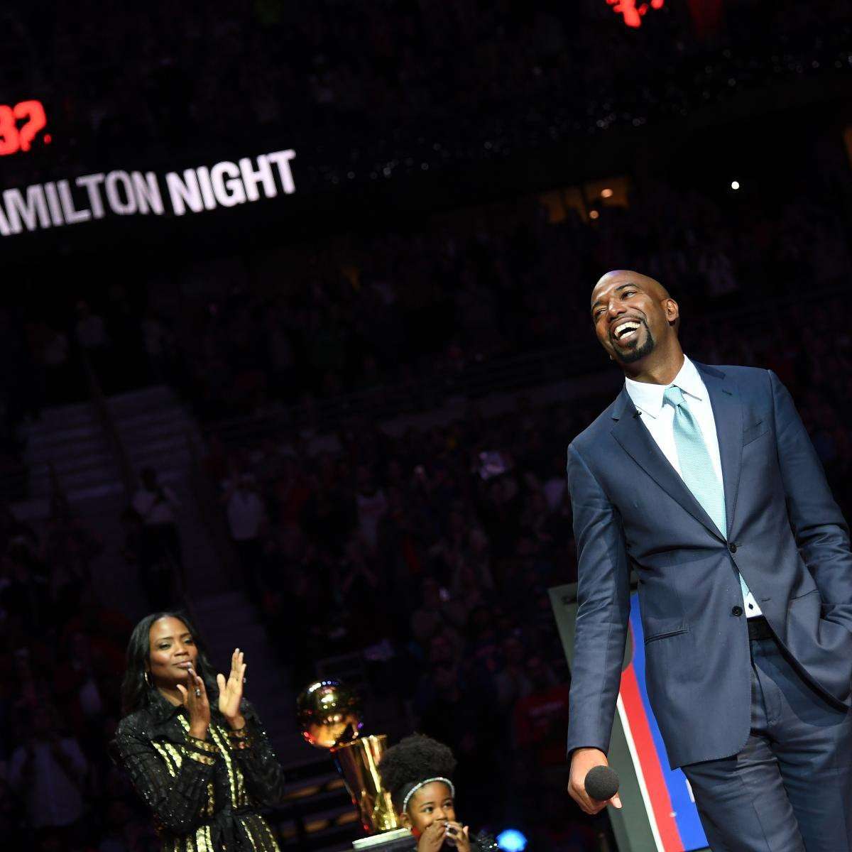image for Richard Hamilton Talks Michael Jordan, Kobe Bryant, Pistons, More in B/R AMA